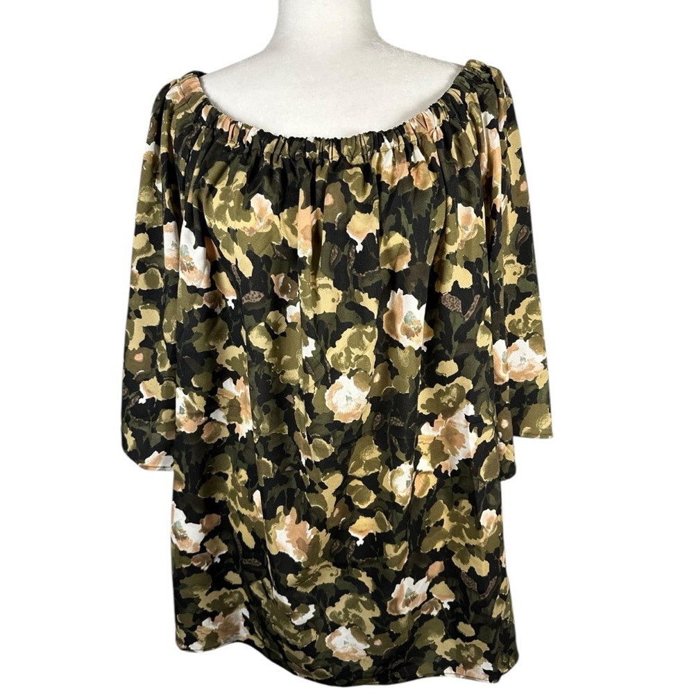 French Connection Adeline Dream Off Shoulder Mini Tunic Dress Size Small NWT - Picture 7 of 13